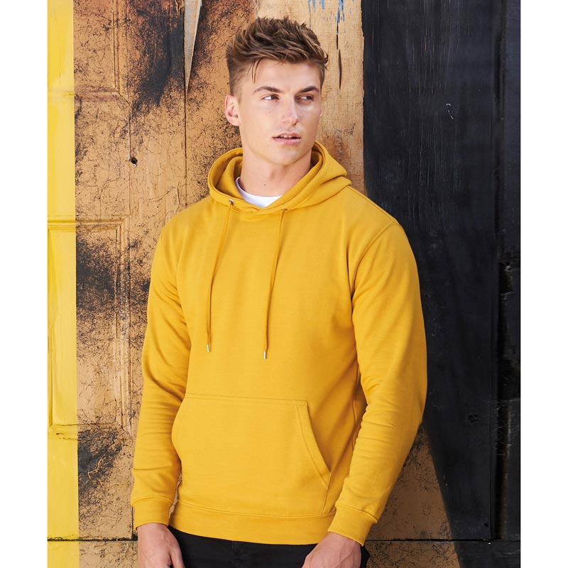 Organic hoodie - Mustard XS